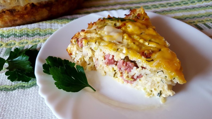 Картофельная запеканка с сыром
