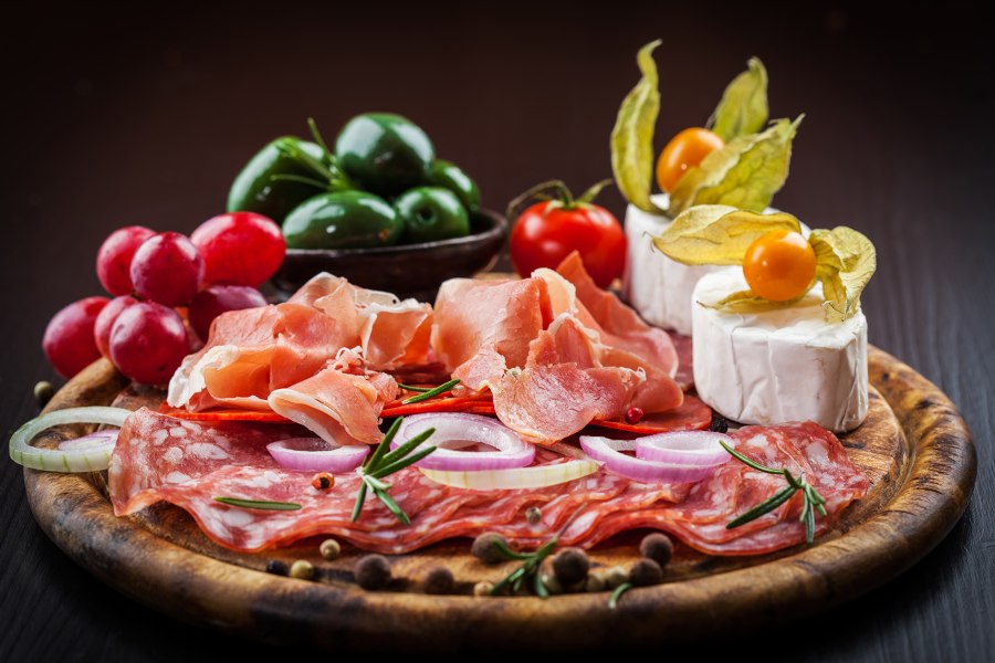 Мясное ассорти с прошутто