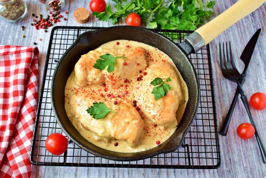 Филе курицы с брокколи
