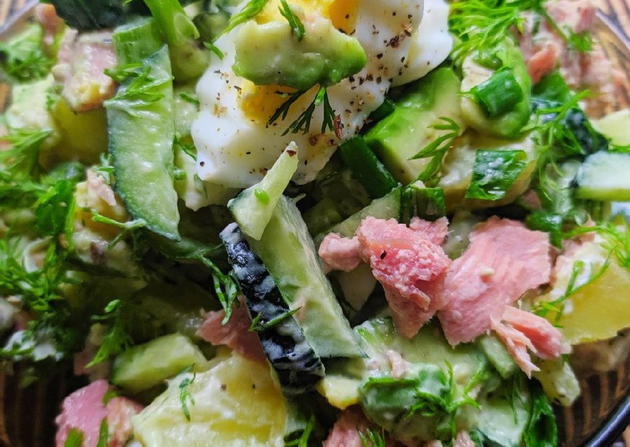 Салат с брюссельской капустой