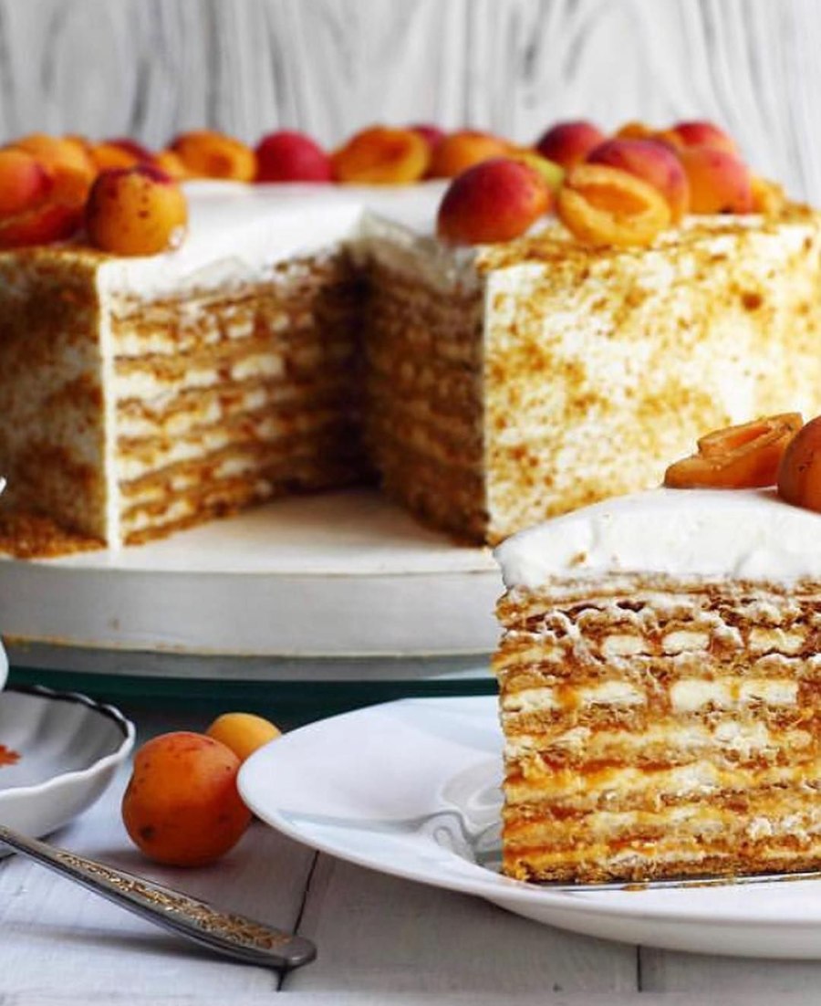 Абрикосовый чизкейк