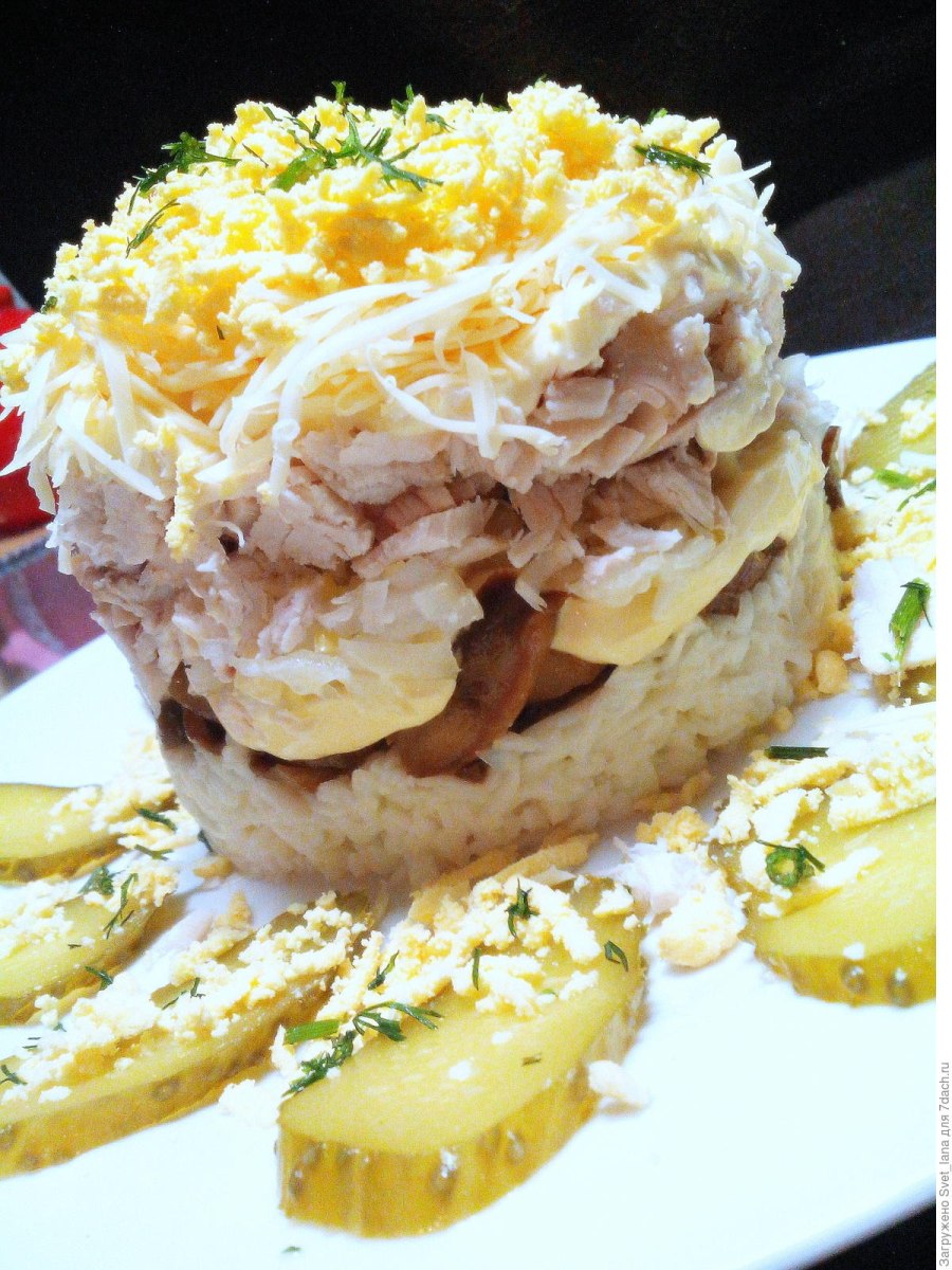 Салат Бунито с корейской морковкой