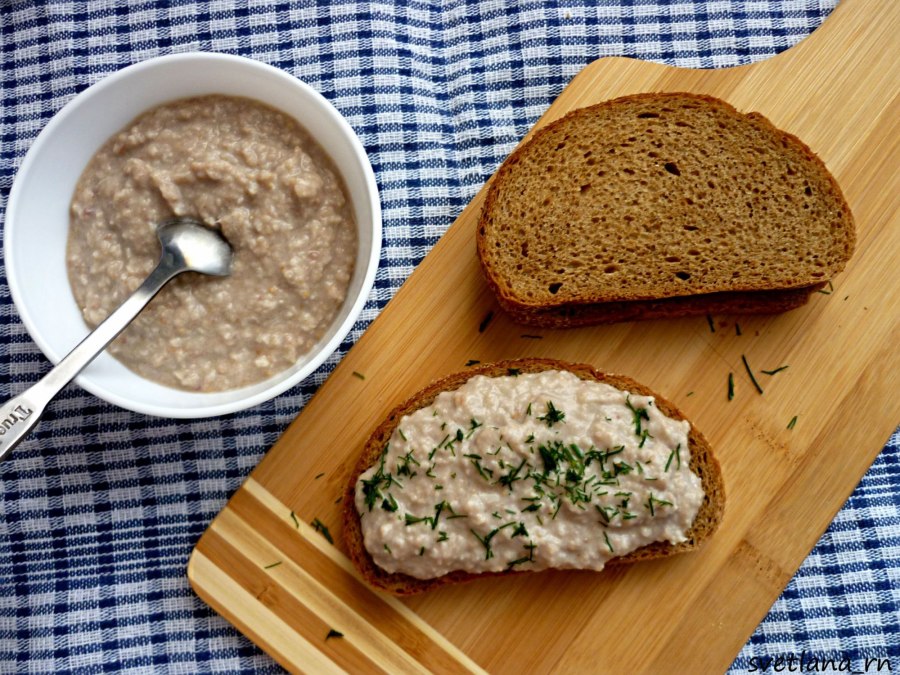 Вкусная намазка на хлеб