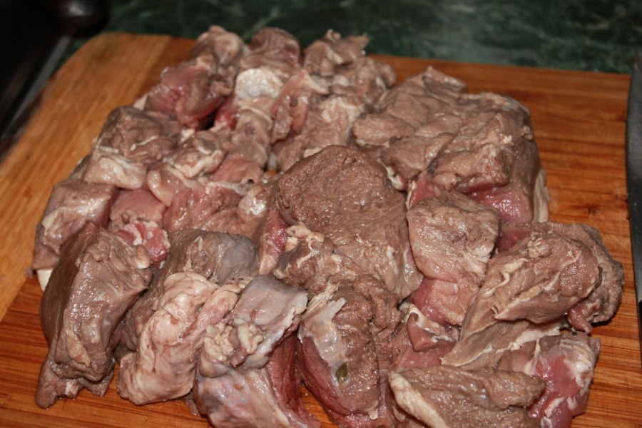 Котлетное мясо вольерного кабана