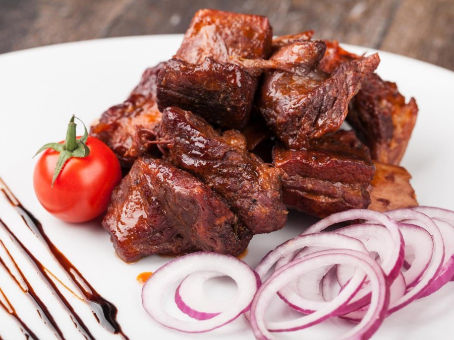 Ребрышки дикого кабана