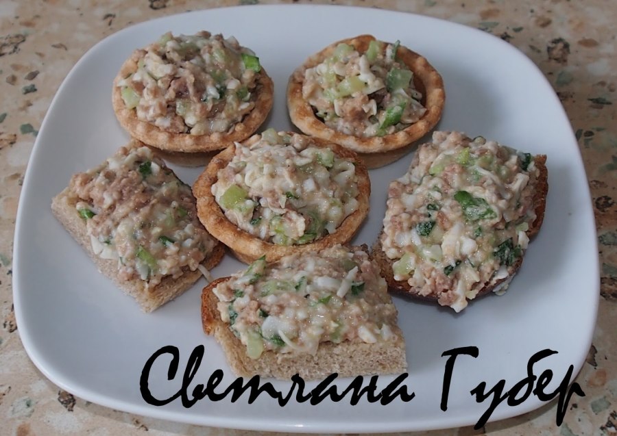 Намазка из тунца