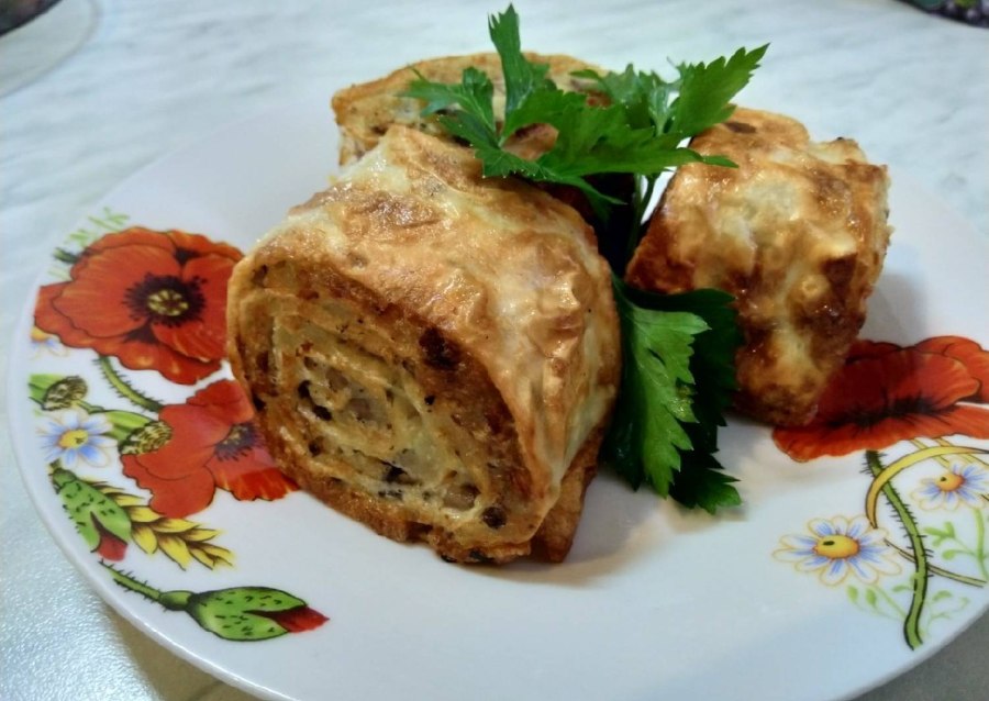 Мясные рулетики