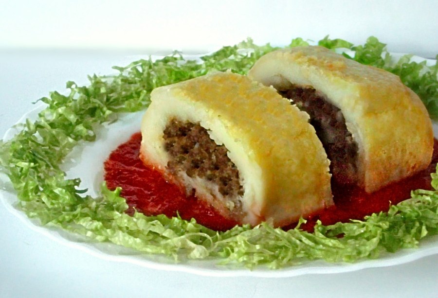 Картофельный рулет