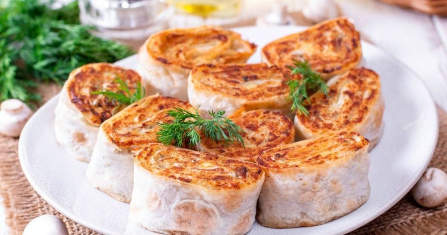 Картофельный рулет