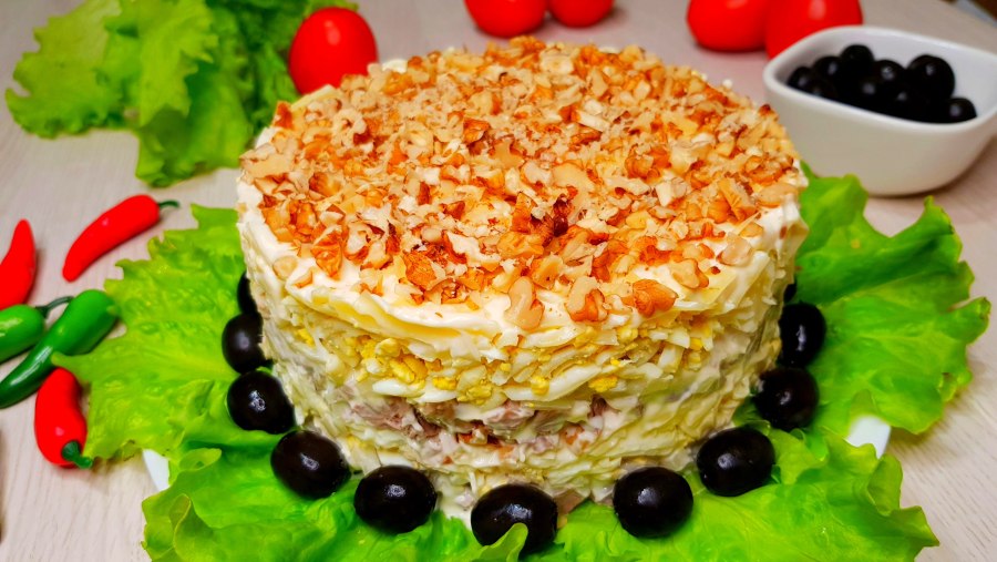 Салат мужской каприз классический