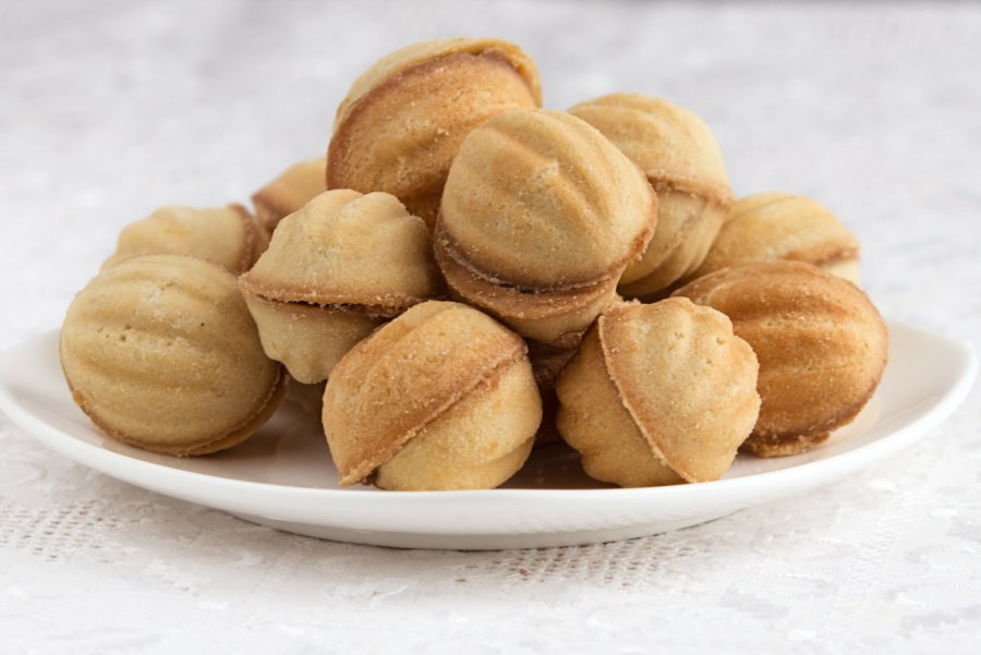 Орешки со сгущенкой печеньки