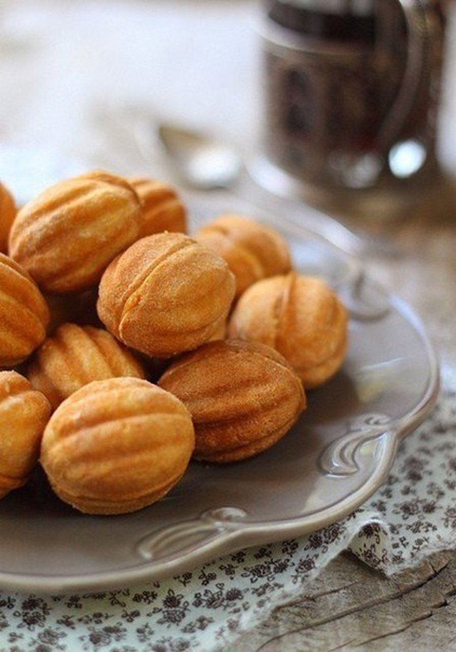 Песочное печенье со сгущенкой