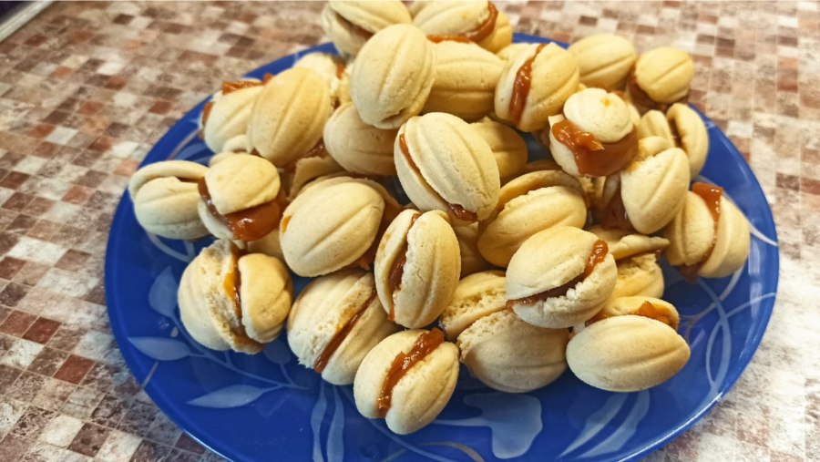 Орешки со сгущенкой