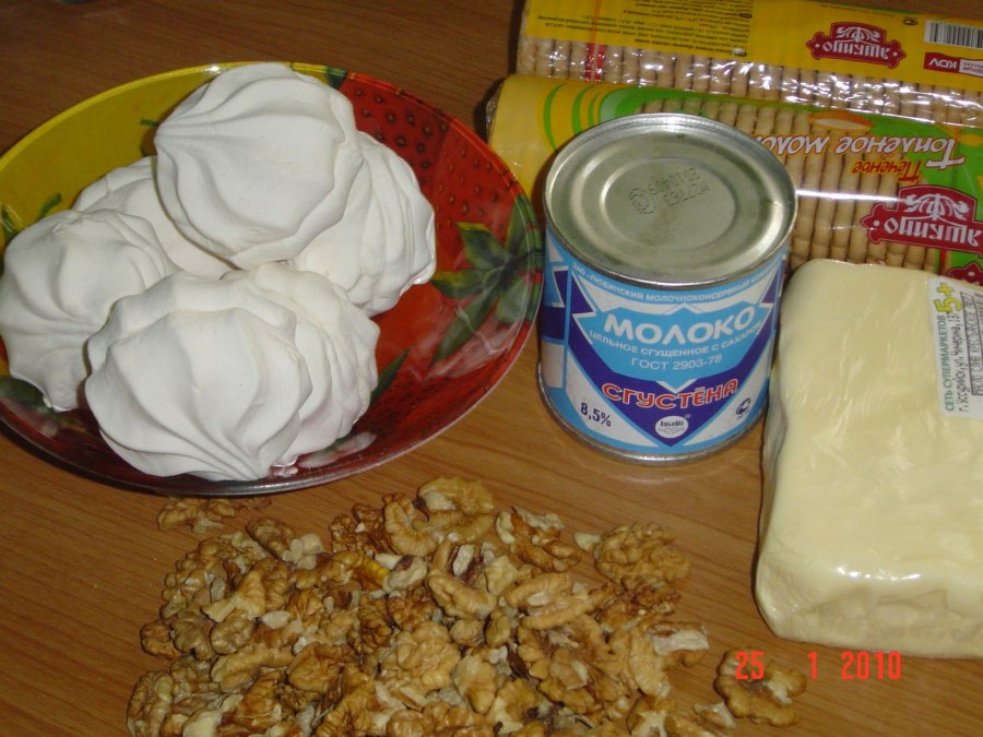 Печенье орешки со сгущенкой