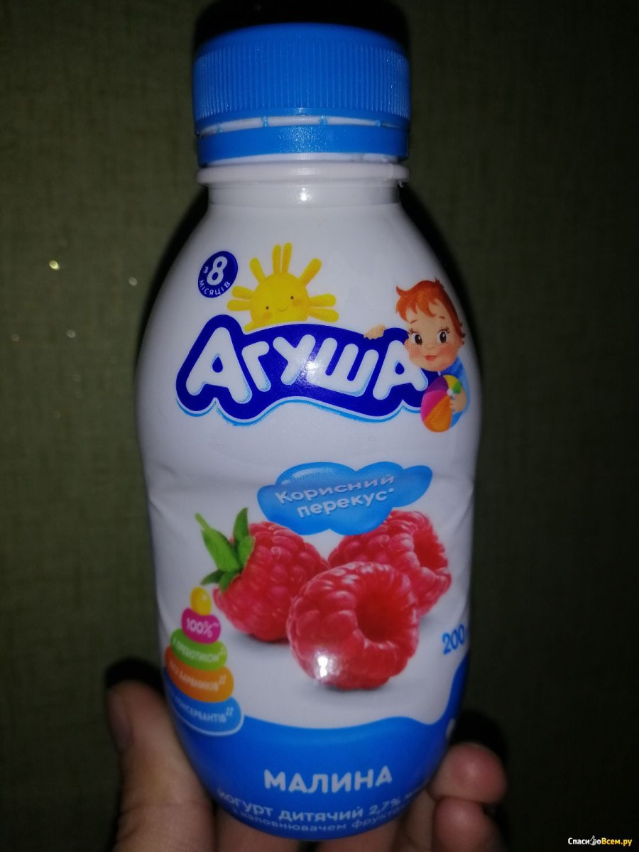 Агуша клубника банан 200