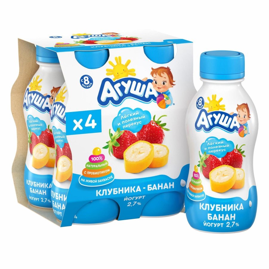Агуша Засыпайка йогурт