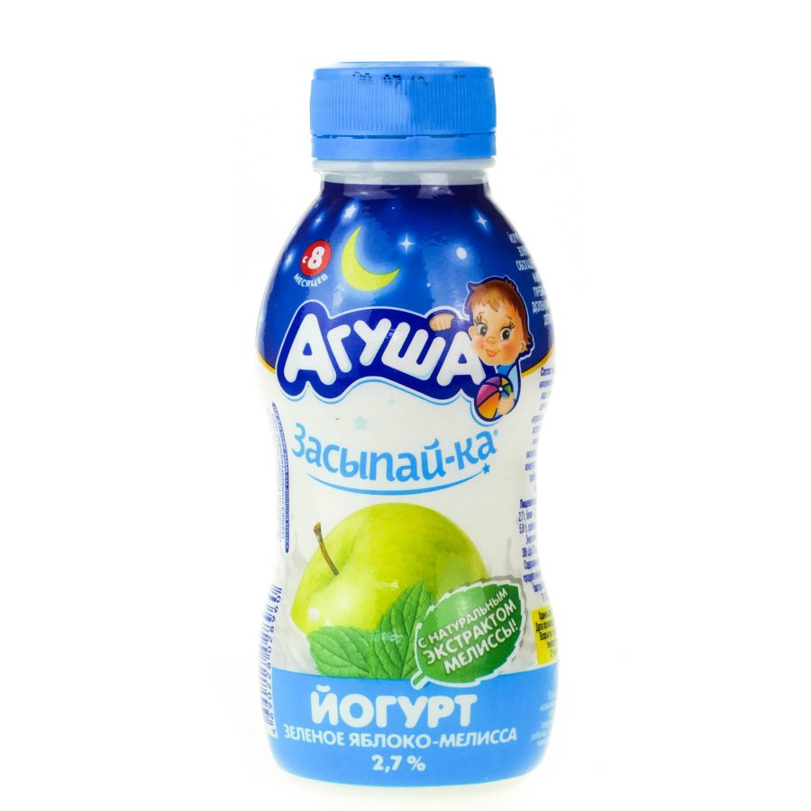 Йогурт питьевой 180г Агуша