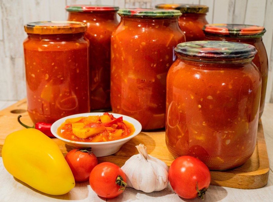 Лечо сморковью илуком