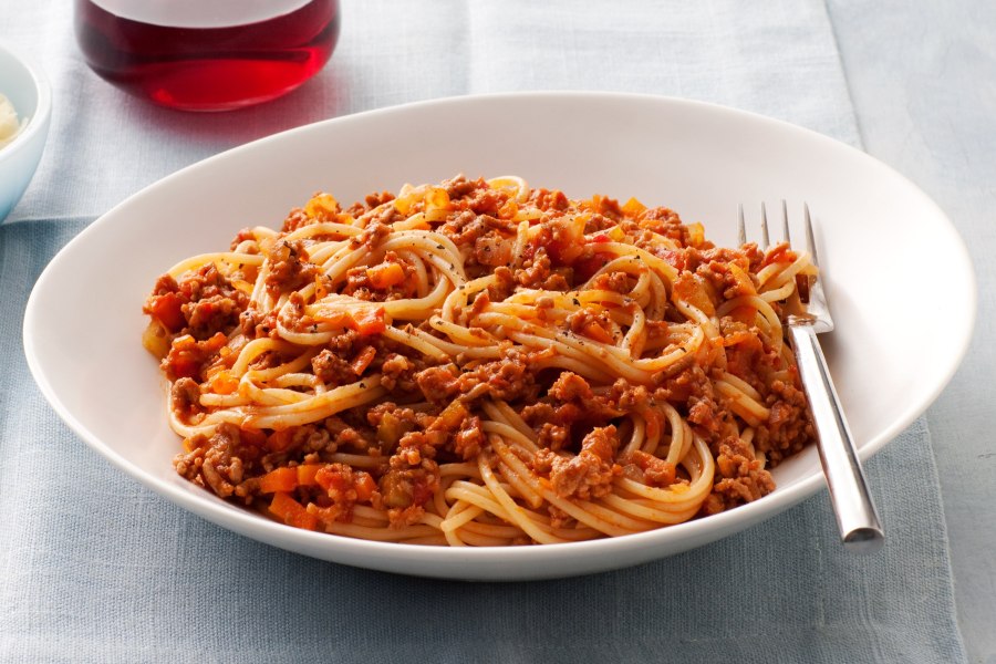 Макароны по флотски с куриным фаршем