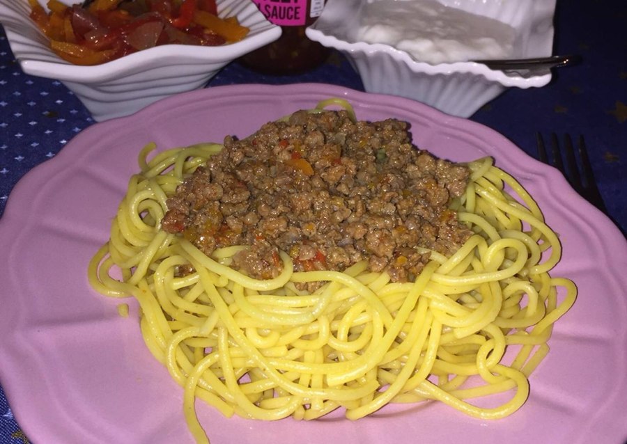 Макароны с фаршем