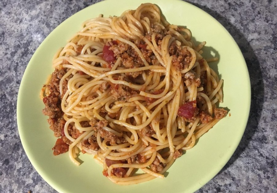 Макароны с фаршем