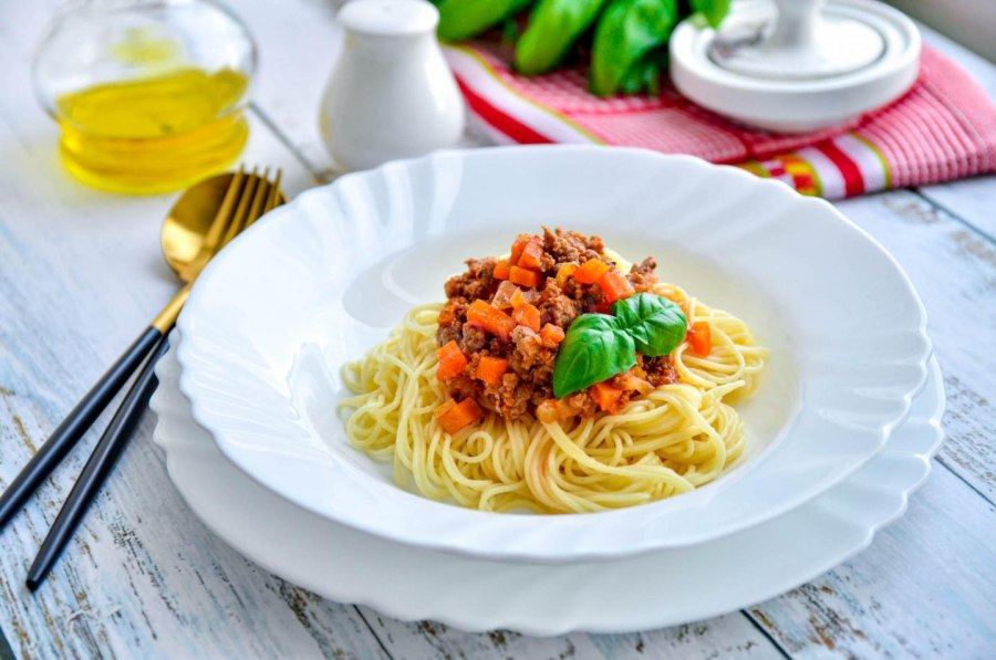 Макароны с фаршем