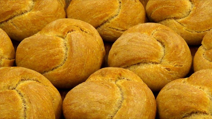 Пышки на сметане в духовке
