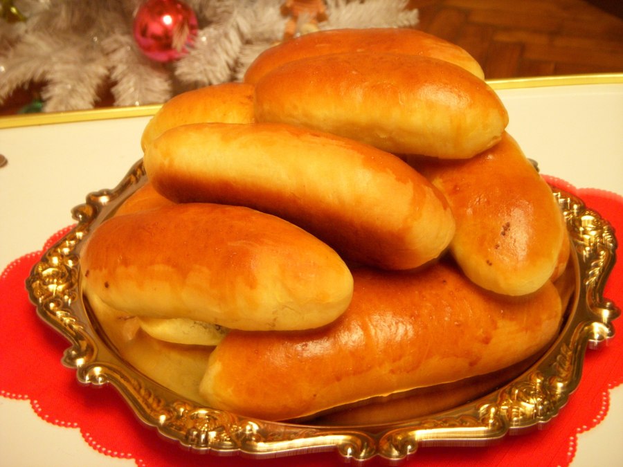 Яблочные рогалики