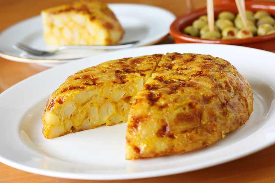 Испанская кухня Tortilla de patatas