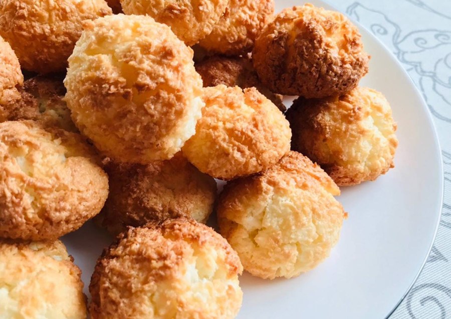 Нежное кокосовое печенье