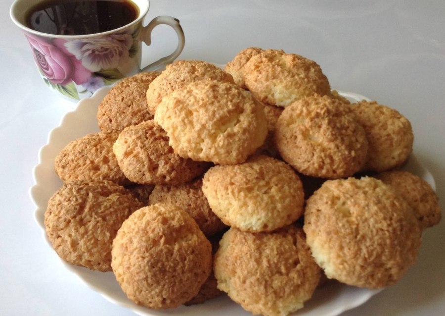 Кокосанки печенье с кокосом