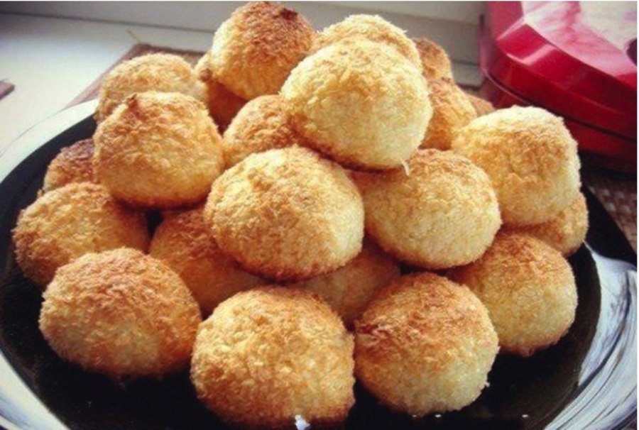Печенье с кокосовой стружкой