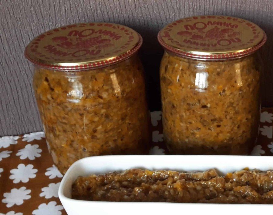 Грибная икра из Абабков
