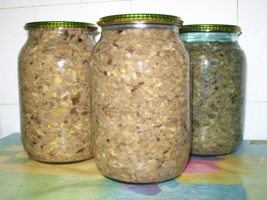 Икра из грибов