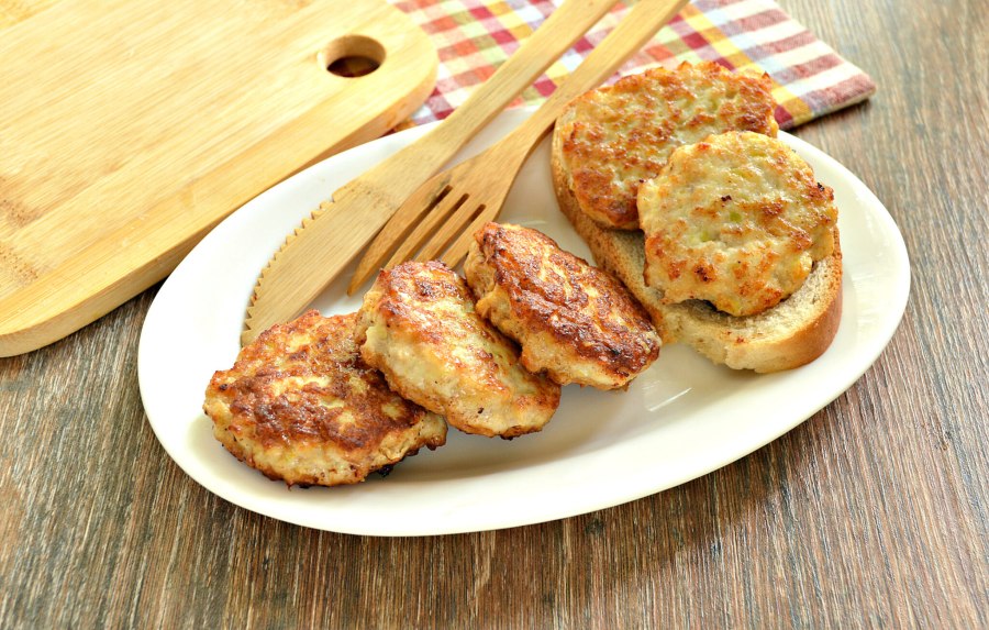 Куриные оладушки