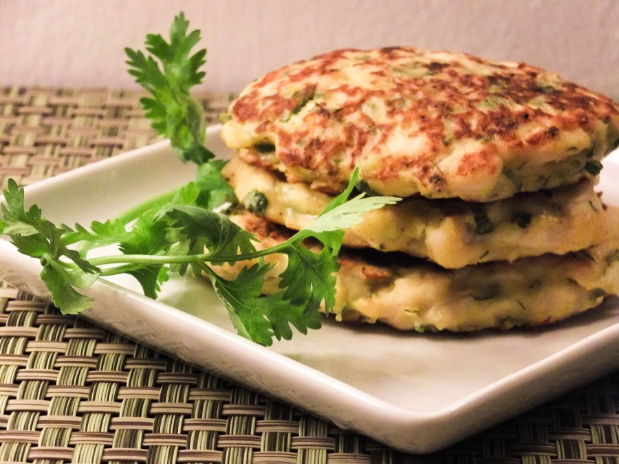 Куриные оладьи из филе