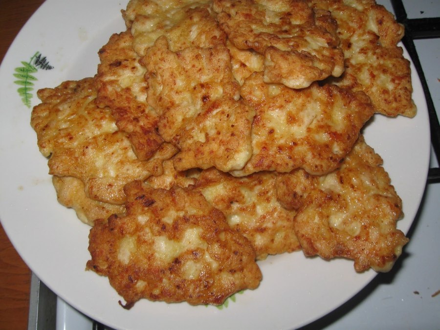 Оладьи из курицы