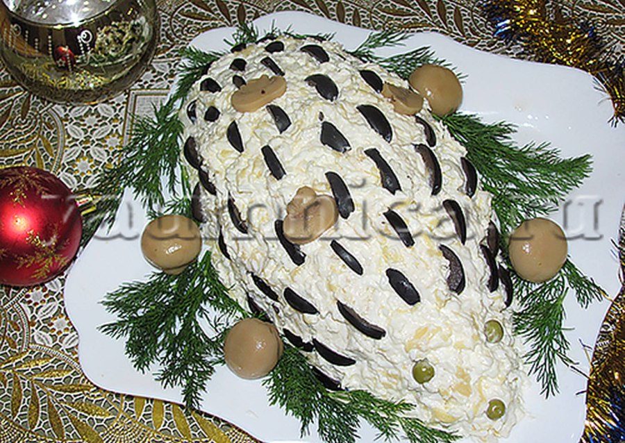 Салат осенний
