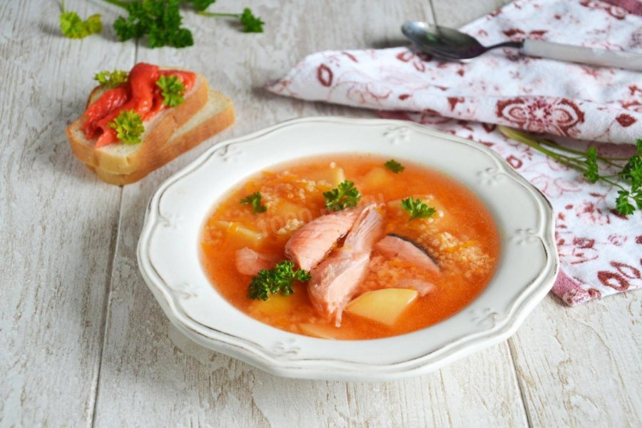 Рыбный суп со сливками
