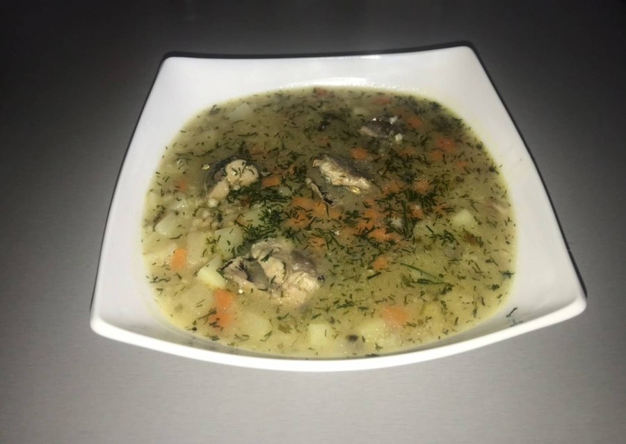 Суп с пшенкой