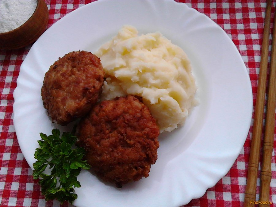Запеканка с грибами и картофельным пюре