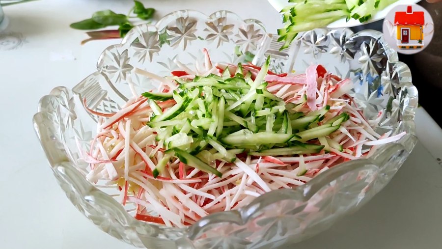 Продукты для крабового салата