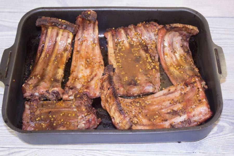 Свиные ребрышки BBQ