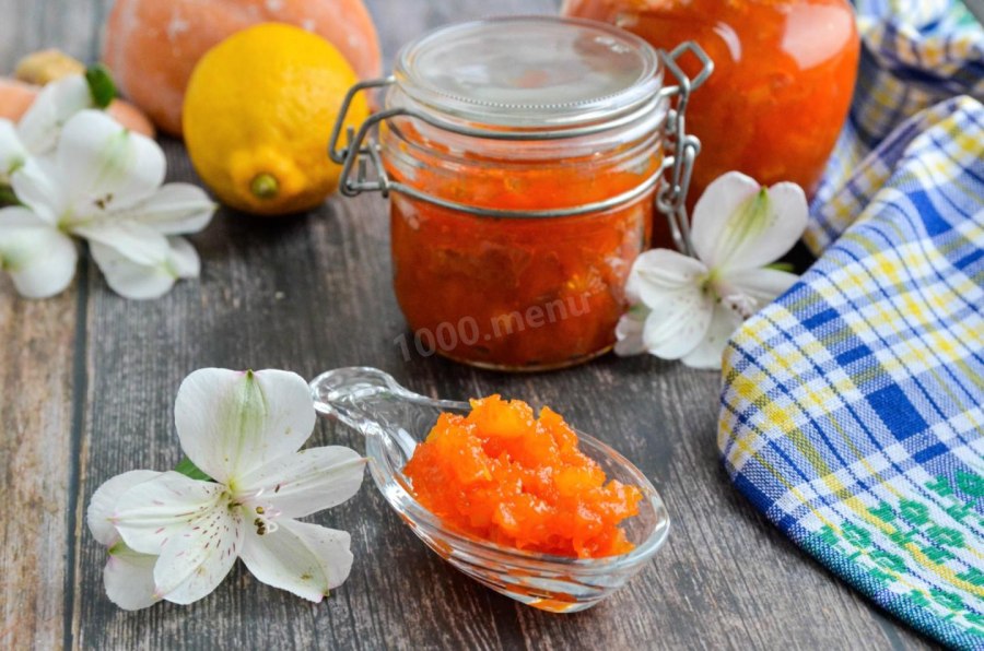 Варенье из тыквы с апельсином