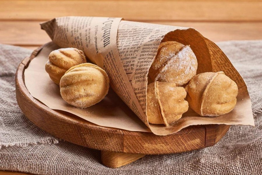 Лодочка с вареной сгущенкой