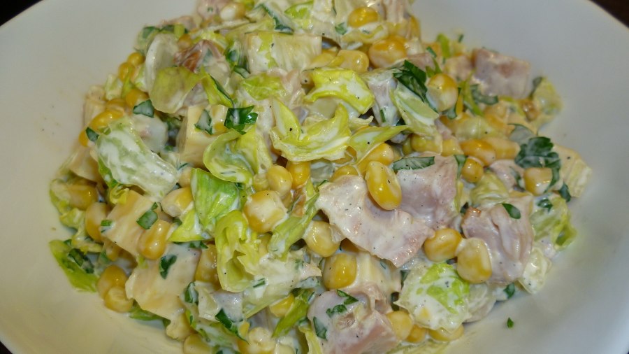 Салат с картошкой морковкой