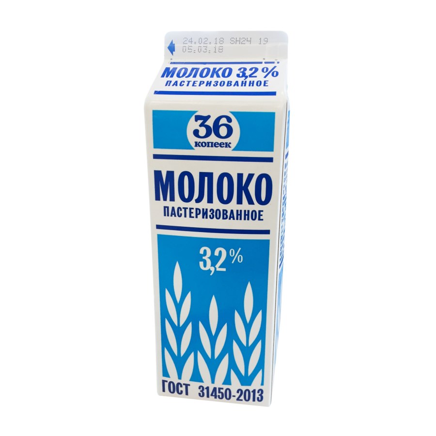Молоко пастеризованное