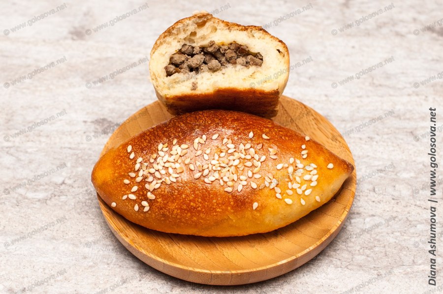 Пирожки с мясным фаршем