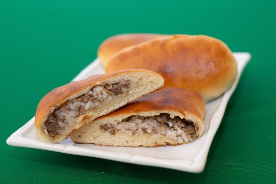 Кулебяка с фаршем