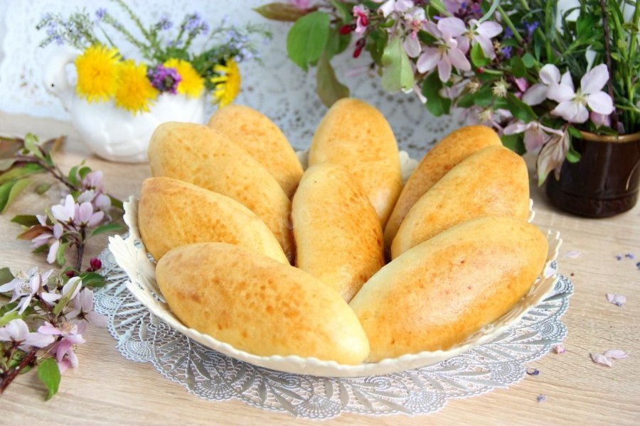 Пирожки с печенкой